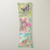 Three Flower Fairies beroemd gemaakt door Molly Ha Lichaamskussen (Voorkant Verticaal)