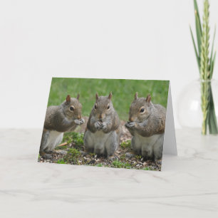 Three Friends Gossiping Kaart