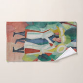 "Three Girls" Kunsthanddoekset Bad Handdoek (Handdoek)