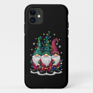 Three Gnomes Christmas Lights Xmas Holiday Case-Mate iPhone Case