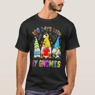 Three Gnomes Virtuele Gelukkige 100ste Dag Van Sch T-shirt