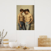 Three graces: A romantic study in desire Poster (Keuken)