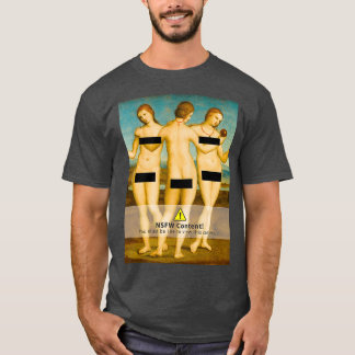 Three Graces censored T-shirt