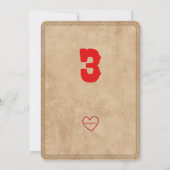 Three Haw, Western 3rd Birthday Kaart (Achterkant)