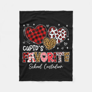Three Hearts Cupido's favoriete schoolopzichter Va Fleece Deken