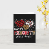 Three Hearts Cupid's Favoriete Medische Instant Va Kaart (Gele Bloem)