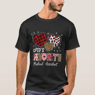 Three Hearts Cupid's Favoriete Medische Istant Val T-shirt