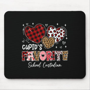 Three Hearts Cupid's Favoriete School Schoonmaker Muismat