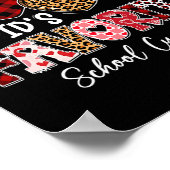 Three Hearts Cupid's Favorite School Custodian Val Poster (Hoek)