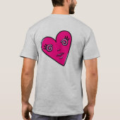 Three Hearts  T-shirt (Achterkant)