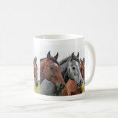 Three horse koffiemok (Voorkant rechts)