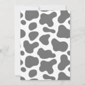 Three-I-E-I-O Boerderij Verjaardagsuitnodiging Kaart (Achterkant)