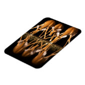 Three Impala Drink Together at Night Magneet (Linkerzijde)