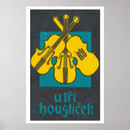 Three Instruments - Matchbox Print - Aesthetic (Voorkant)