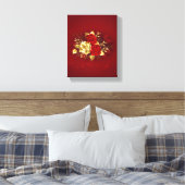Three Jewelry Roses Canvas Afdruk (Insitu (Slaapkamer))