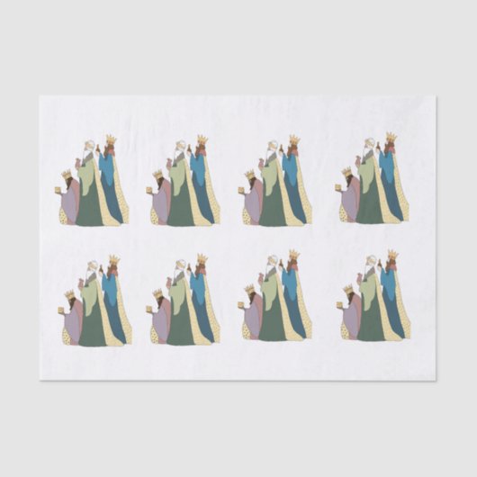 THREE KING TISSUE PAPER TISSUEPAPIER (Voorkant)