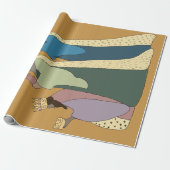 THREE KING WRAPPING PAPER  CADEAUPAPIER (Uitgerold)