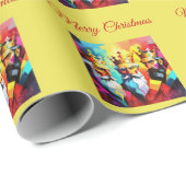 Three Kings Cadeaupapier (Rol Hoek)