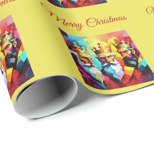 Three Kings Cadeaupapier (Rol Hoek)