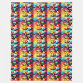 Three Kings Fleece Deken (Voorkant)