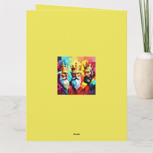 Three Kings Kaart (Achterkant)