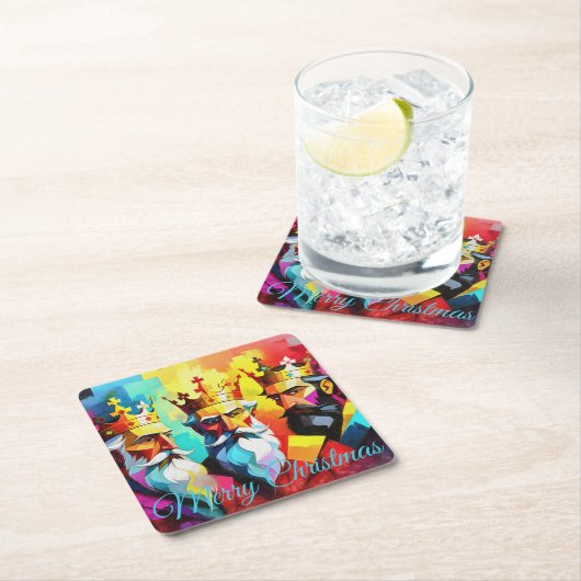 Three Kings Kartonnen Onderzetters (Insitu)