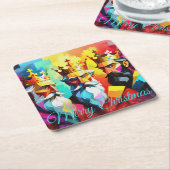 Three Kings Kartonnen Onderzetters (Schuin)