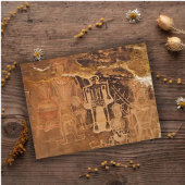 Three Kings Petroglyph McConkie Ranch Utah Briefkaart