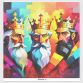 Three Kings Sticker (Vel)