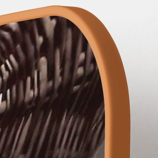 Three Kittens in a Wicker Basket Pickleball Paddle (Links Detail)