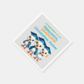 Three Little Baby Geese Graduation Party Servet (Hoek)