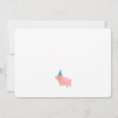 Three Little Pigs | Big Bad Wolf Storybook Kaart (Achterkant)