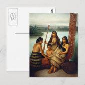 'Three Maori Girls and a Boy' - Lindauer Briefkaar Briefkaart (Voorkant / Achterkant)