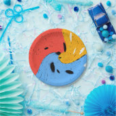 three of a kind papieren bordje (Feest)