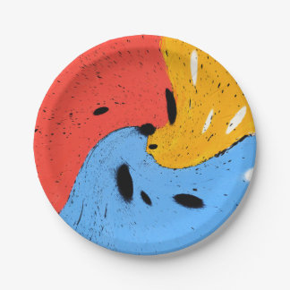 three of a kind papieren bordje