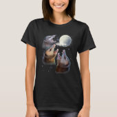 Three Opposum Moon With 3 Possums And Dead Moon T-shirt (Voorkant)