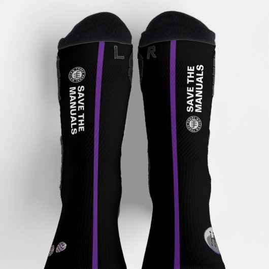 THREE PEDAL NATION Crew Socks Sokken (Top)