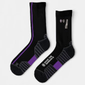 THREE PEDAL NATION Crew Soks Sokken (Links)