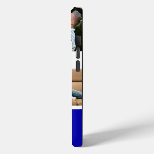 Three Personal Photos personalize Best Dad Case-Mate iPhone Case (Achterkant / Links)