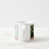 Three photos and name, beige Sci-Fi Frame Espresso Kop (Achterkant)