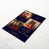 Three Picture Holiday Card Folie Feestdagenkaart (Gedraaid)