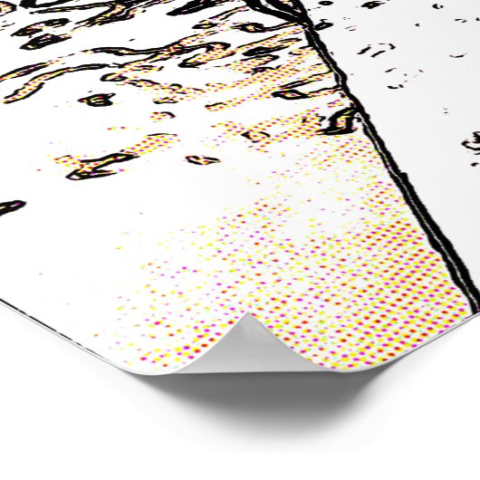 Three Pigeons beroemd gemaakt door Hythe Canal Poster (Hoek)