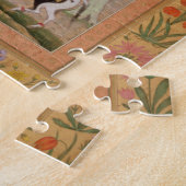 Three Princes Going Hunting, c.1635 (gouache on pa Legpuzzel (Zijkant)