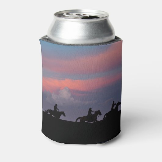 Three Riders, One Horizon Blikjeskoeler (Blikje Achterkant)