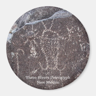 Three Rivers Petroglyf Magneet