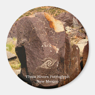 Three Rivers Petroglyf Magneet