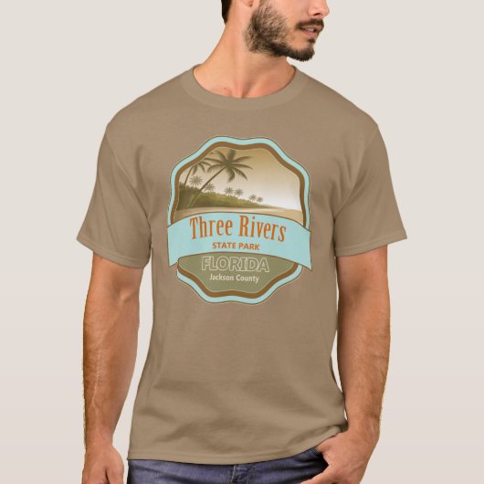Three Rivers State Park Jackson County Florida T-shirt (Voorkant)