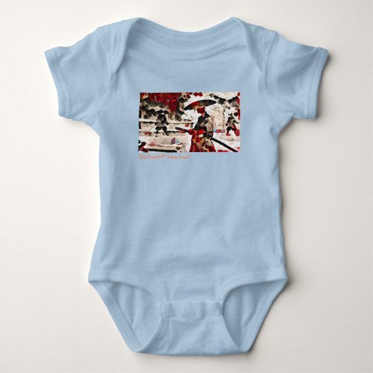 Three Ronin - Artiest - NFT Artisans SamurAI Baby  Romper (Voorkant)