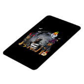 Three Rottweilers Satan Witch Mummy Halloween Cost Magneet (Linkerzijde)