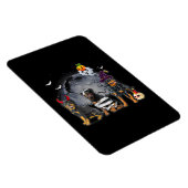 Three Rottweilers Satan Witch Mummy Halloween Cost Magneet (Rechterzijde)